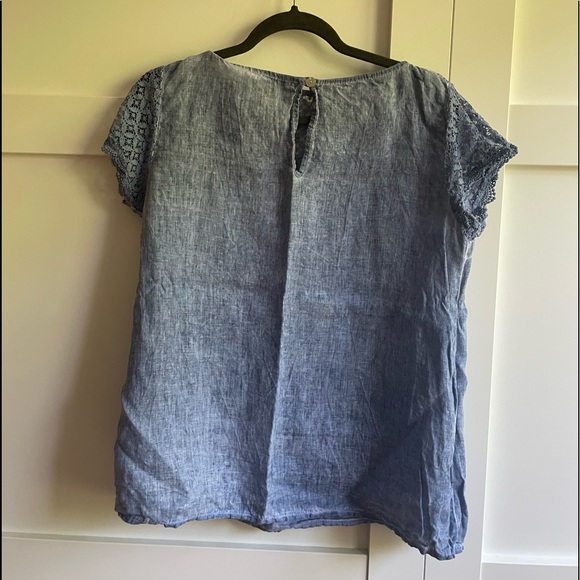 SOLD Made in Italy short sleeve top - Picture 2 of 3